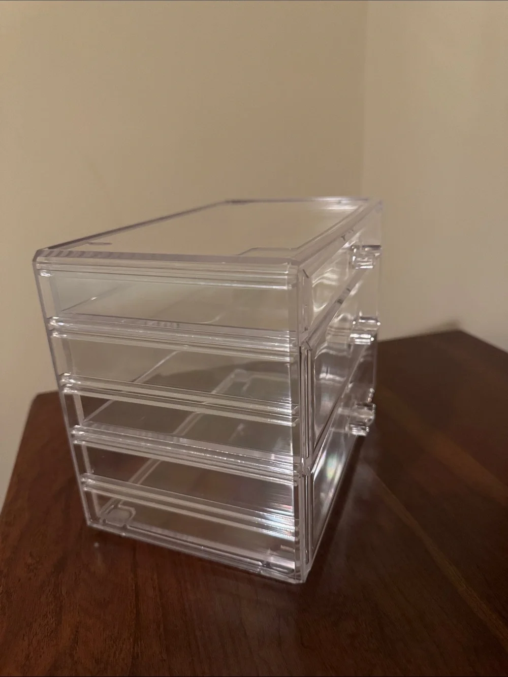 Bino Acrylic 3-Drawer Makeup Organizer